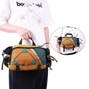 CHANGRONG <span class=keywords><strong>Riñonera</strong></span> Versátil Convertible para Motociclistas, Impermeable, de Nailon, con Cierre de Cremallera, Unisex, de 6 Pulgadas, para Senderismo, Pesca y Ciclismo - Product Image 6