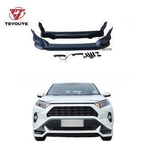 Kit de pare-chocs avant complet compatible avec <span class=keywords><strong>Toyota</strong></span> <span class=keywords><strong>Rav4</strong></span> 2020-<span class=keywords><strong>2023</strong></span>, mise à niveau style TRD - Product Image 1