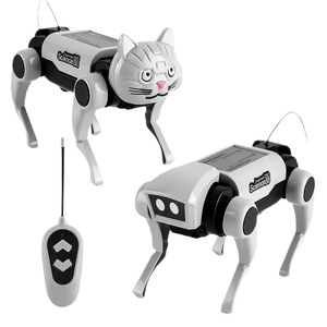 Set Didattico di Assemblaggio Scientifico, Modello Educativo Motorizzato, Giocattoli Educativi per Bambini, Robot Solare <span class=keywords><strong>Cane</strong></span>, Gatto Meccanico - Product Image 1