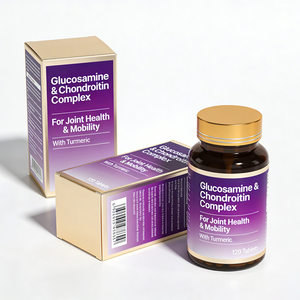 <span class=keywords><strong>Caja</strong></span> de Embalaje de Papel Personalizada para Botellas de Vitaminas, <span class=keywords><strong>Caja</strong></span> de Papel Pequeña para Botellas de Gomitas, Píldoras, Alimentos y Suplementos para la Salud - Product Image 2