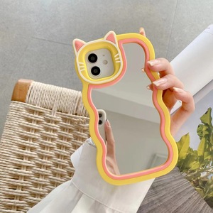 Street Fashion Brand Custom antiurto Glass Mirror Make Up custodia per telefono per ragazze per <span class=keywords><strong>Iphone</strong></span> 14 13 <span class=keywords><strong>11</strong></span> 12 - Product Image 4