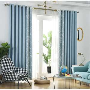 <span class=keywords><strong>Tende</strong></span> Oscuranti in Poliestere Multicolore a Righe, Qualità Premium, Tessuto Bianco Reale, 100% <span class=keywords><strong>Cotone</strong></span> e Lino per Finestre - Product Image 3