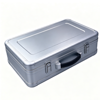 Boîtier d'instrument en aluminium sur mesure de haute précision pour prototypage rapide CNC 5 axes, usinage de petites séries