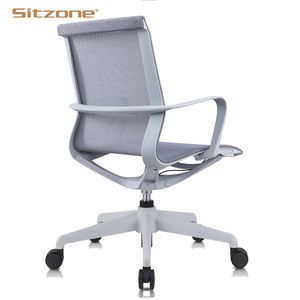 Ergonomische Stoel Midden Terug Mesh Bureaustoel Automatische Armleuningen Computer Swivel Meeting Conference Room Office Stoel - Product Image 3