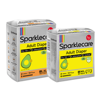 Spark lecare Home Einweg windeln für Erwachsene Dicke hoch absorbierende anti bakterielle Desodor ierung Offener Typ für Senioren