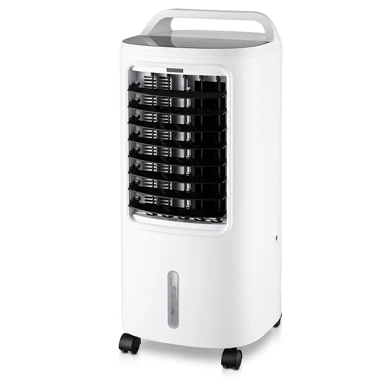 2023 Factory Direct Selling Mobile Portable Steaming Air Cooler Fan with Remote Control and Anion Function