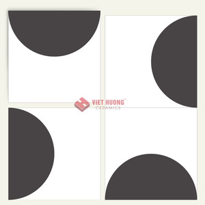 กระเบื้องซีเมนต์เคลือบแบบมินิมอลสมัยใหม่ ขนาด 300x300 มม. กระเบื้องคอนกรีตสี่เหลี่ยมขนาดใหญ่ ผลิตด้วยมือ ส่งออกระหว่างประเทศแบบ B2B - Product Image 1