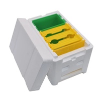 18 Pcs Mini Boîte D'accouplement Eps Mousse Abeille Boîte En Plastique Abeille Ruche D'accouplement pour Abeilles