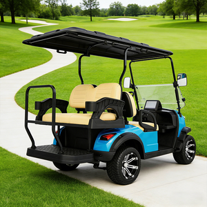 Voiturette de <span class=keywords><strong>golf</strong></span> 4 places avec pare-brise large et <span class=keywords><strong>essuie</strong></span>-<span class=keywords><strong>glace</strong></span>, fabrication WOLAN, personnalisation possible. - Product Image 5