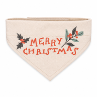 Vente en gros d'accessoires pour animaux de compagnie personnalisés pour Noël, bandanas pour chats et chiens en vrac