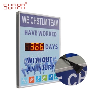 Custom produzione di sicurezza di monitoraggio segno led <span class=keywords><strong>tabellone</strong></span> con telecomando di controllo di sicurezza - Product Image 5