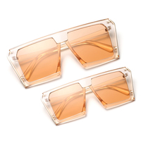 THREE HIPPOS 1 Set 2 pièces assortis Mère Et fille Lunettes de Soleil Carré Enfants Nuances Maman Et Moi Lunettes De Soleil 2021 tenues