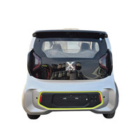 Nouvelle berline électrique compacte XEV YOYO 2026 pour adultes, propulsion arrière, véhicule à énergie nouvelle avec barres de toit métalliques
