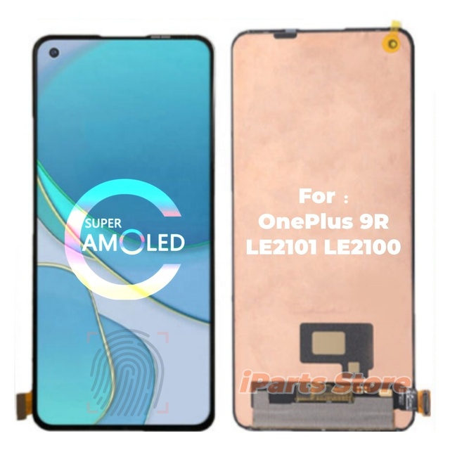 IPARTS Replacement Display for OnePlus 9R 9 R 1+9R 5G LE2101 LE2100 120Hz AMOLED Touch Screen Assembly OEM