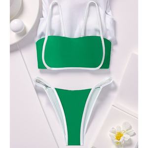 OUTPACE Micro Bikini Traje de Baño Mujer 2024 Push-up con Tiras y Cristales Fruncido en Oferta - Product Image 5