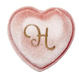 <b>Heart</b> <b>Shaped</b> Corduroy Ring <b>Box</b> Custom Ring Proposal Wedding Customization One-Piece Custom - Product Image 4