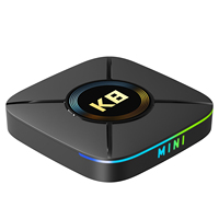 HK1 K8mini RK3518 2G16G Epro ATV TV BOX Nuevo producto de fábrica Androidtv14 2.4K HD 2.4g5g WiFi B-T DDR3 Control remoto por voz