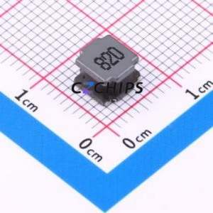 Inductor de Potencia MNR6045T820MT SMD, 6x6mm (Inductancia: 82uH) (Precisión: 20% Corriente de Saturación (Isat): 1.1A) - Product Image 1