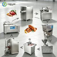 Machine automatique pneumatique de remplissage et de torsion de saucisses à petite échelle pour la production de hot-dogs