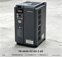 Variateur de fréquence Mitsubishi FR-A840-02160-2-60 75KW 380V Triphasé AC, contrôle vectoriel sans capteur, moteur 144A 590Hz, onduleur CE IP20