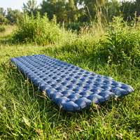 Équipement de camping matelas gonflable portable ultraléger matelas pneumatique couverture pliée matelas pneumatique tapis d'extérieur pour la randonnée