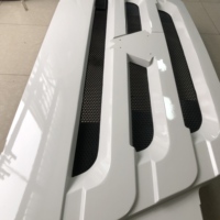 Grille de radiateur/masque ZHI YI XING pour camions lourds CAMC White HOWO SHACMAN, résistance à l'impact et à la corrosion, nouvelle qualité supérieure 3D