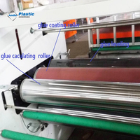 Machine de laminage et d'estampage à chaud de panneaux larges en MDF Anda Machine de laminage de panneaux de portes en PVC Wpc