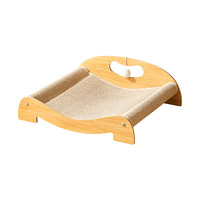 Lit de repos et griffoir pour chats d'intérieur, coussin à griffer durable, résistant à l'usure, sans désordre, confortable, lit-caverne pour chat, accessoires et jouets pour chats