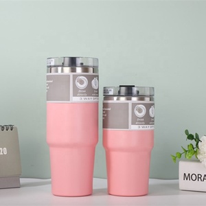 Tasse à vin en acier inoxydable enduit de poudre de 30oz avec impression personnalisée - Product Image 3