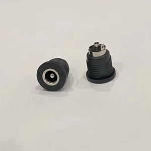 En Stock personnalisé 2.5/5.5*2.1mm femelle <span class=keywords><strong>prise</strong></span> d'alimentation cc 5521mm connecteur DC <span class=keywords><strong>Jack</strong></span> avec boîtier ABS pour <span class=keywords><strong>prise</strong></span> de carte mère cc - Product Image 1