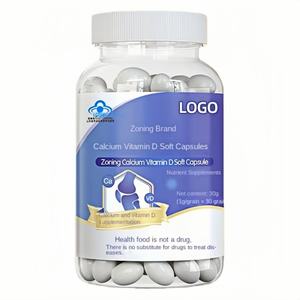 סידן ויטמין d כמוסות רך oem מותאם אישית סידן תוספת 1 גרם * 30 לשפר את הראייה מוצרי טיפוח לא עבור תינוקות - Product Image 1