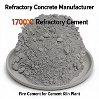 Fabricant de béton réfractaire, ciment réfractaire 1700°C, ciment ignifuge pour four à ciment