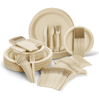 Plateau alimentaire vert personnalisé de 9 pouces, 100% compostable, biodégradable, en bagasse de canne à sucre, assiettes jetables pour la restauration