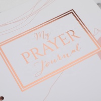 Imprimé A5 B5 A4 Spirale Guidée Prière Scribe Bible Journal Cahier pour Femmes W/Invite Quotidienne et Traqueurs D'habitude