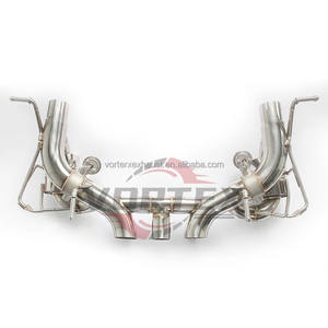 Système d'échappement Catback en acier inoxydable Vortex pour Ferrari 458 Contrôle des soupapes Section arrière Échappement Catback Installation facile - Product Image 2