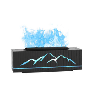 Cross Border Creative Flame Aroma Diffuser 200ml Long <b>Strip</b> Humidifier With <b>Led</b> <b>Light</b> <b>For</b> <b>Bedroom</b> And Office Use - Product Image 2