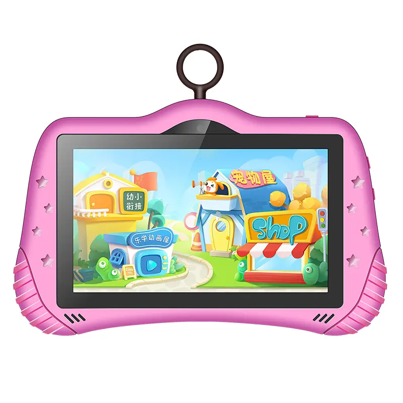 Zk7004 Nieuw Model 7 Inch Android Wifi Kids Tablet Pc Voor Het Leren En Spelen Van Schattige En Slanke Professionele Tablet