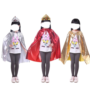 Los niños y las niñas cosplay Príncipe traje <span class=keywords><strong>de</strong></span> la princesa del cabo <span class=keywords><strong>de</strong></span> capa para <span class=keywords><strong>Halloween</strong></span> - Product Image 1