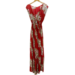 Jumpsuits casuales sin espalda con estampado playero de diseño de alta calidad, personalizados, 100% rayón, tela suave, estilo bohemio. - Product Image 3