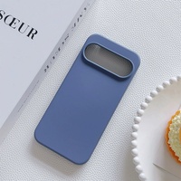 Coque de téléphone en silicone liquide avec protection en microfibre pour Google Pixel 10 9 Pro XL Pixel 9A 8A 7A 6A 8 7 6 Pro, coque arrière souple en TPU