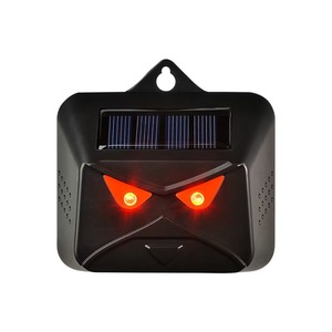 Répulsif solaire pour animaux <span class=keywords><strong>nocturnes</strong></span> avec lumière clignotante, haute étanchéité pour extérieur, dissuasion des <span class=keywords><strong>oiseaux</strong></span>/chats/chiens/ Singes - Product Image 1
