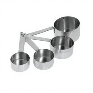 Bulk Stainless Steel Measuring Cup With Premium Quality Customized Size And Shape Kitchenware Measuring Cup - Product Image 1
