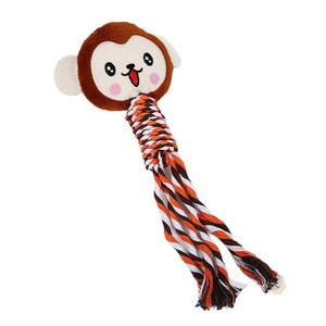 <b>Plush</b> Rope <b>Cat</b> Toys Cartoon Design Chew Toys For <b>Cats</b> Self-Entertainment Playtime Fun Medium Size Pet Toy - Product Image 3