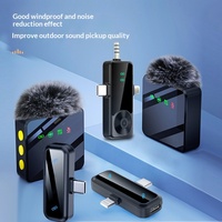 Nouveau modèle H15 – Microphone cravate sans fil omnidirectionnel USB Type-C/3,5 mm pour téléphones mobiles iOS, diffusion en direct en extérieur, réduction du bruit
