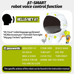 Robot Astronaute Intelligent à Capteur Tactile, Jouet Électronique pour Enfants avec Commande Vocale, Petit Robot Parlant et Amical - Product Image 5