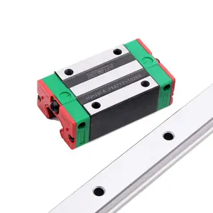 HGH-CA Series HIWIN CNC rolamento aço Linear Motion Guia ferroviário e bloco HGH15CA/HGH20CA/HGH25CA/HGH30CA/HGH35CA/HGH45CA