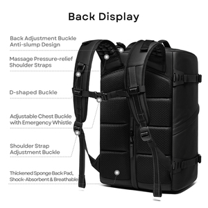 Nueva Mochila para Portátil Resistente al Agua, Amplia y de Gran Capacidad, para Viajes de Negocios, Compatible con Apple Find My, Bolsas de <span class=keywords><strong>Viaje</strong></span> Compresibles - Product Image 6