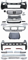 Pièces automobiles chromées pour Mercedes-Benz V-Class W447 V220d Facelift GLS 2023 : Kit carrosserie, phares et feux arrière LED – Vente chaude