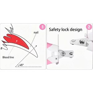 In Stock High Quality Pet Nail Claw Cutter Stainless Steel Grooming Scissors Pet Nail Grinder <b>Trimmer</b> Dog Cats Nail Clipper - Product Image 4