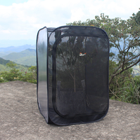 Cage de terrarium pliable pour insectes et reptiles de haute qualité 40x40x60cm, cage portable pour l'élevage d'insectes et d'oiseaux, habitat pour papillons